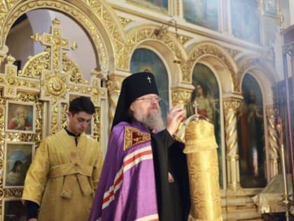 Архиерейская литургия в день Рождества Иоанна Предтечи