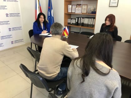 В партийной приемной прошла Неделя приемов граждан по вопросам здравоохранения