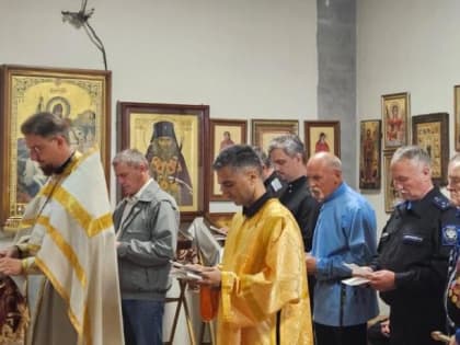 Молитва в праздник Терского казачьего войска