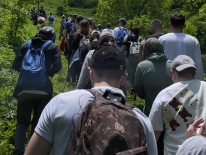 Студенческий спортивный клуб СОГУ «Атлант» отметил 10-летие походом в Куртатинское ущелье