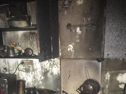 Во Владикавказе при пожаре пострадал мужчина