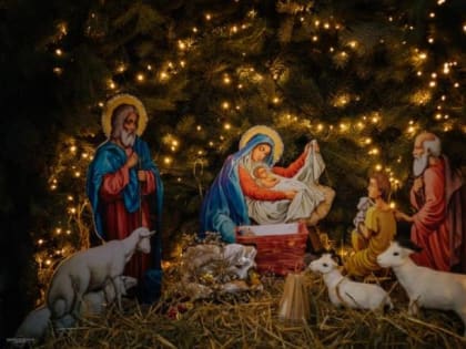 Архиерейская Литургия в Рождественский Сочельник