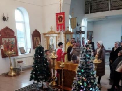 молебен на гражданское новолетие в ст. терская