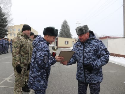 КОМАНДА УПРАВЛЕНИЯ РОСГВАРДИИ ПО РЕСПУБЛИКЕ СЕВЕРНАЯ ОСЕТИЯ-АЛАНИЯ СТАЛА ПРИЗЕРОМ ЧЕМПИОНАТА ОКРУГА ПО РУКОПАШНОМУ БОЮ