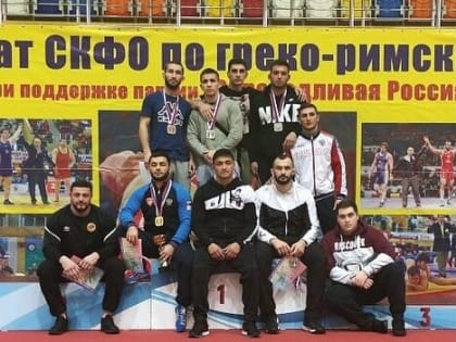 Борец Дмитрий Джиоев – победитель чемпионата СКФО