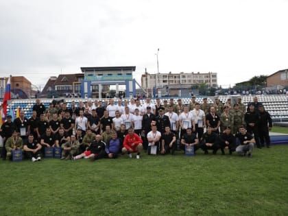 Спортивные игры между сотрудниками МВД Северной и Южной Осетии состоялись во Владикавказе