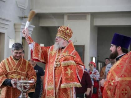 В Неделю 6-ю по Пасхе архиепископ Герасим совершил Литургию в кафедральном соборе