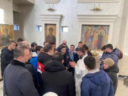 Посещение Кафедрального собора стажерами Росгвардии