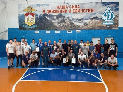Определены победители турнира по волейболу среди подразделений ГУ МЧС России по РСО-Алания