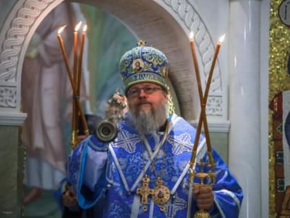 В ПРАЗДНИК ВЛАДИМИРСКОЙ ИКОНЫ АРХИЕПИСКОП ГЕРАСИМ СОВЕРШИЛ ЛИТУРГИЮ