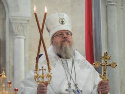 Архиерейская литургия в храме Иоанна Воина