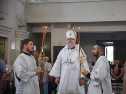 Архиерейская литургия в Праздник Преображения Господа Бога и Спаса нашего Иисуса Христа