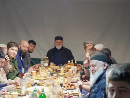 Спортсмены Северного Кавказа посетили Шатер Рамадана во Владикавказе