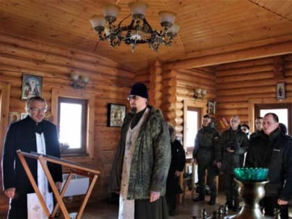 освящение дивизии