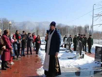 На Алле Славы г. Владикавказ почтили память воина-интернационалиста Эдуарда Тиникашвили