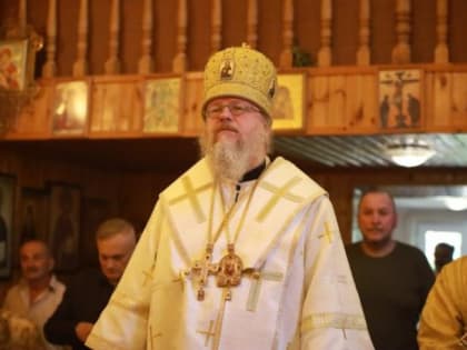 Первая архиерейская Литургия в бесланском храме