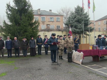 В моздокском авиационном полку Росгвардии отметили 30-летнюю годовщину со дня образования воинской части