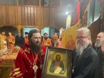 Архиепископ Герасим посетил Мамаев курган и сослужил за всенощной