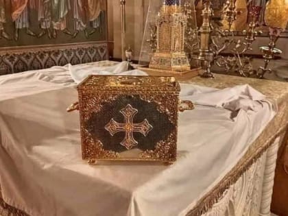 Мощи святителя Иоанна Златоуста доставили в Осетию