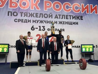Тяжелоатлетка Мадина Келехсаева стала победителем Кубка России