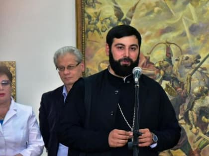 Открытие персональной выставки Павла Хасиева во Владикавказе