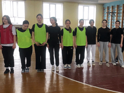 Во Владикавказском институте управления  состоялись соревнования среди девушек.