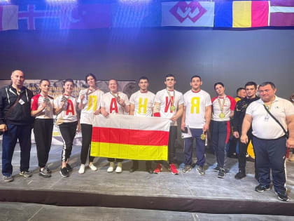 Спортсмены из Северной Осетии успешно выступили на первенстве мира по армрестлингу