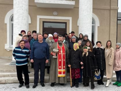 ОСВЯЩЕНИЕ ДК В СТАНИЦЕ ТЕРСКОЙ