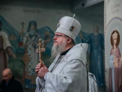 АРХИЕПИСКОП ГЕРАСИМ СОВЕРШИЛ ЧАСЫ НАВЕЧЕРИЯ РОЖДЕСТВА ХРИСТОВА В ХРАМЕ СВЯТОГО КНЯЗЯ ВЛАДИМИРА