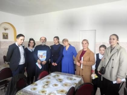 Поздравили с Пасхой Детский дом «Надежда» в селении Дур-Дур