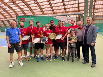 Сразу две команды МОО стали призерами межнационального теннисного турнира «Кубок Дружбы»