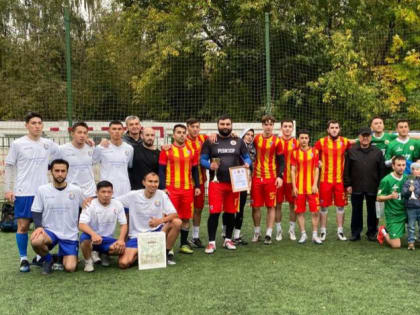 ФК “Алания-Москва” завоевала кубок МДН по футболу