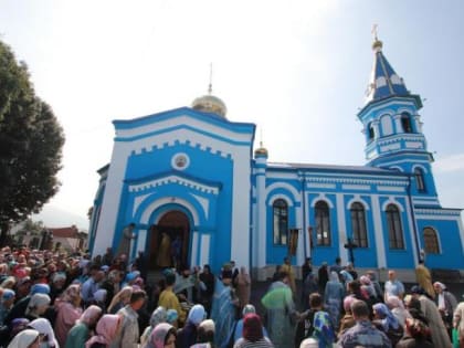 В храме Рождества Пресвятой Богородицы состоялись престольные торжества