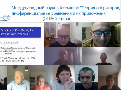 Состоялось IV заседание научного семинара OTDE-Seminar. Докладчик: Стукопин В.А. (МФТИ, Москва; ЮМИ ВНЦ РАН, Владикавказ)