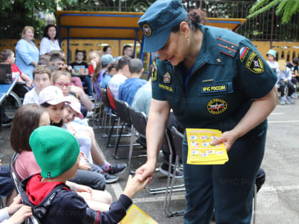 О пожарной безопасности для особенных детей