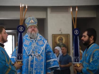 Архиерейская литургия в день Толгской иконы Божией Матери