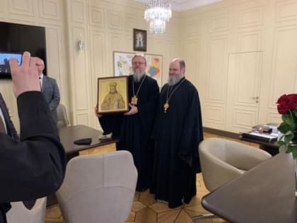 Рабочая встреча в Архиерейской резиденции