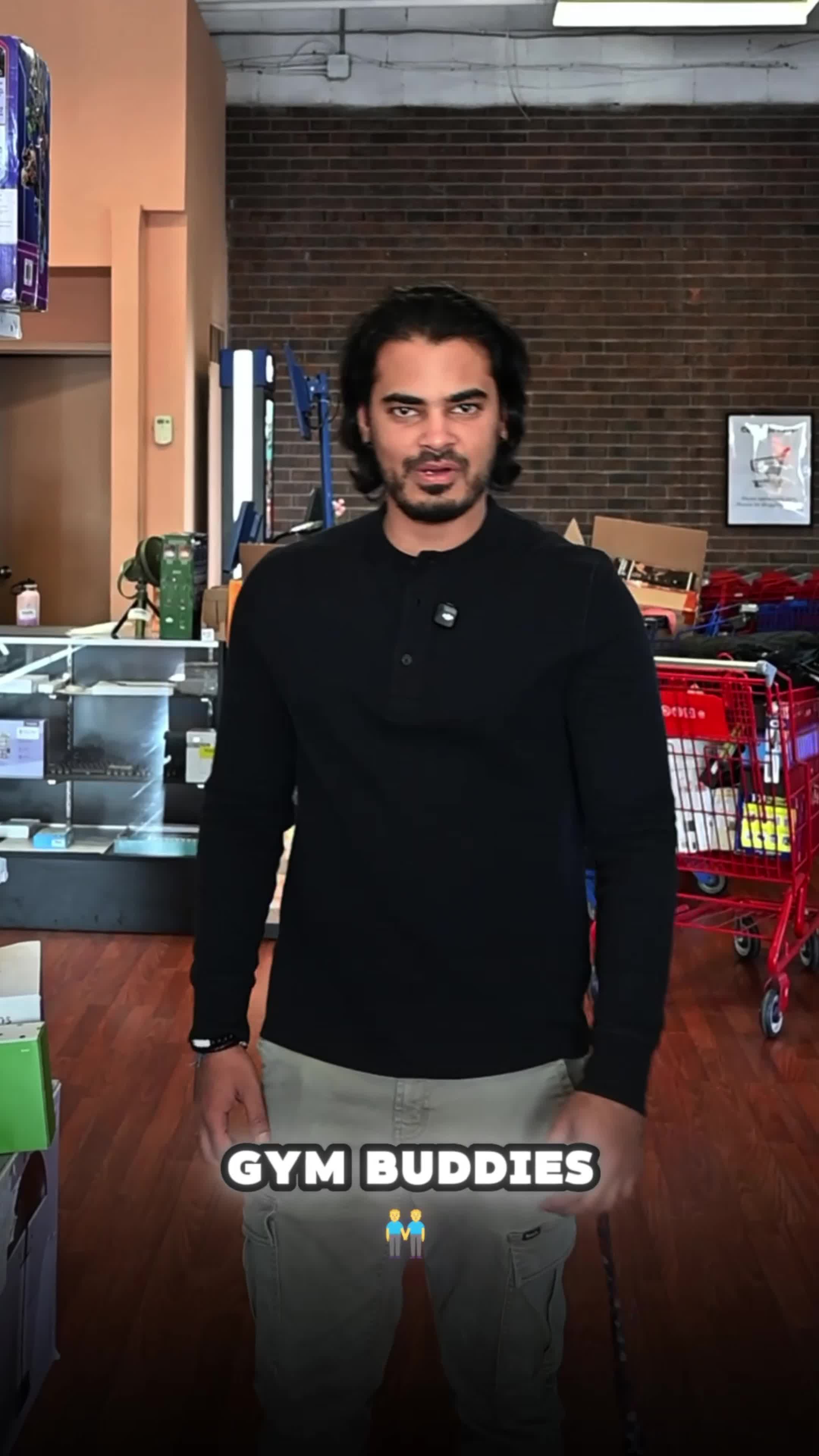 A creative marketing video reel