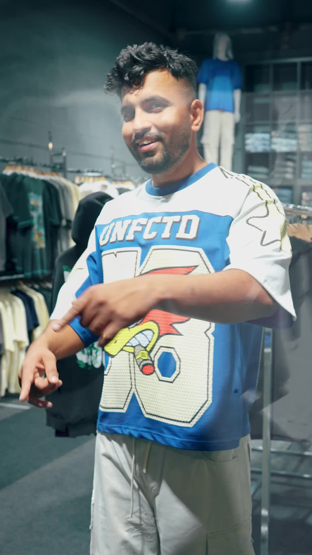 A creative marketing video reel