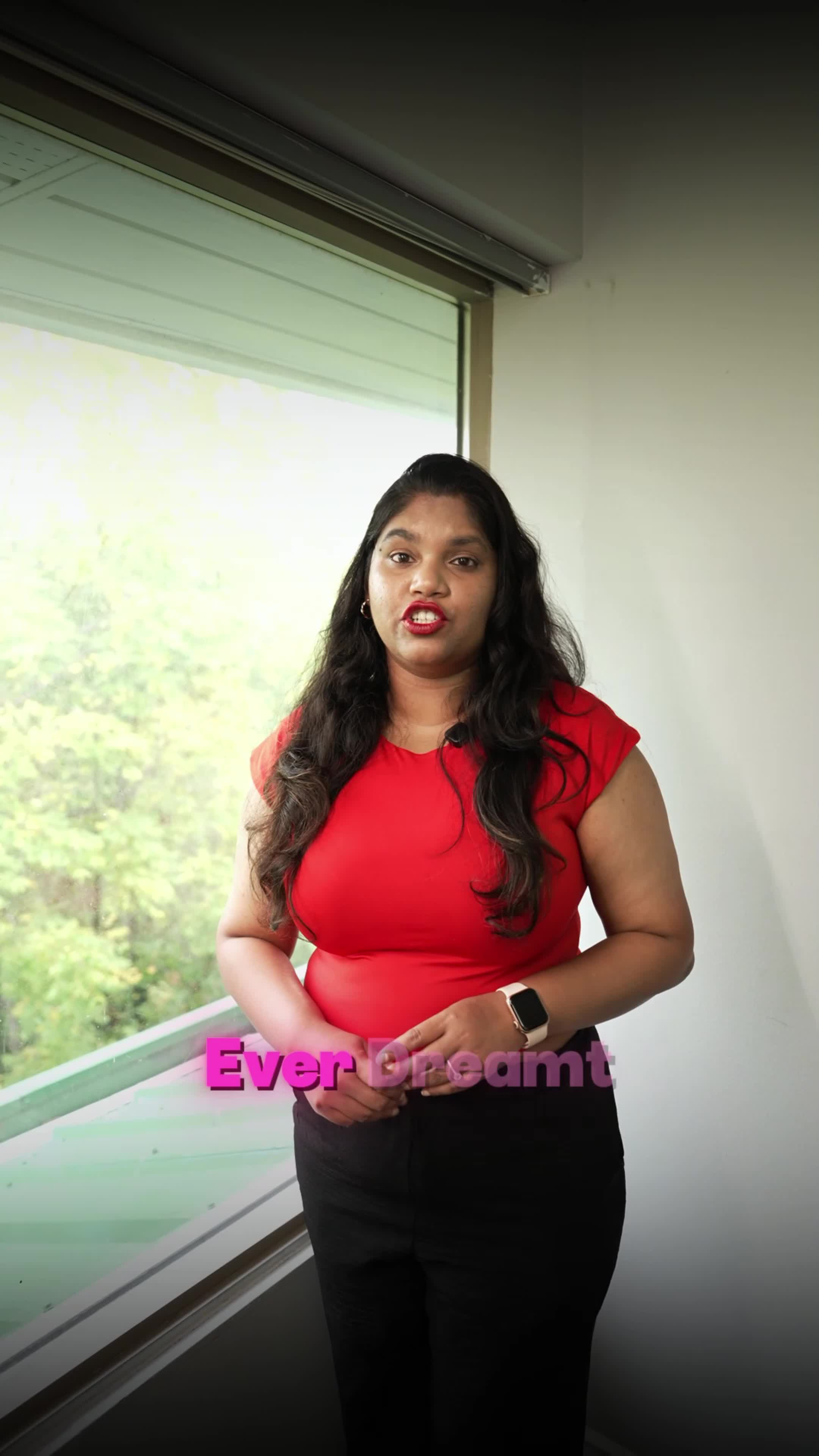 A creative marketing video reel