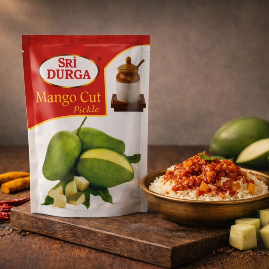 Mango Cut Pickle (60g) — Sri Durga Foods