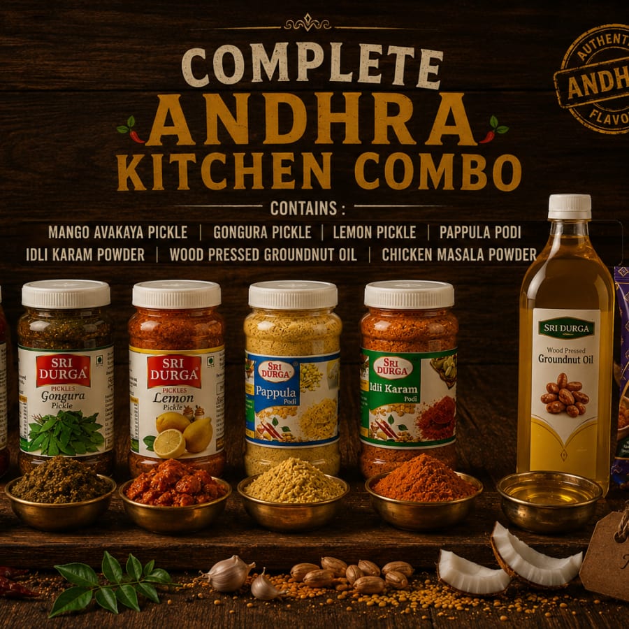 Complete Andhra Kitchen Combo — Sri Durga Foods