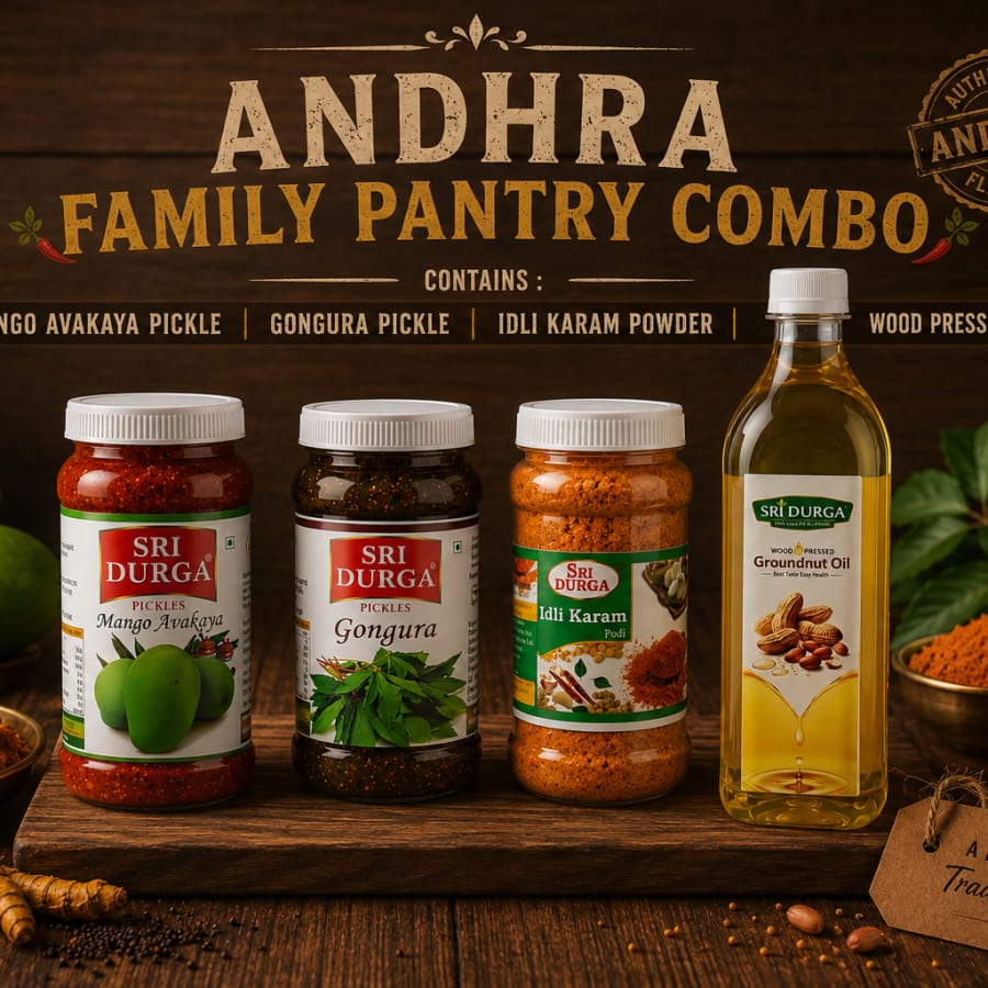 Andhra Family Pantry Combo — Sri Durga Foods