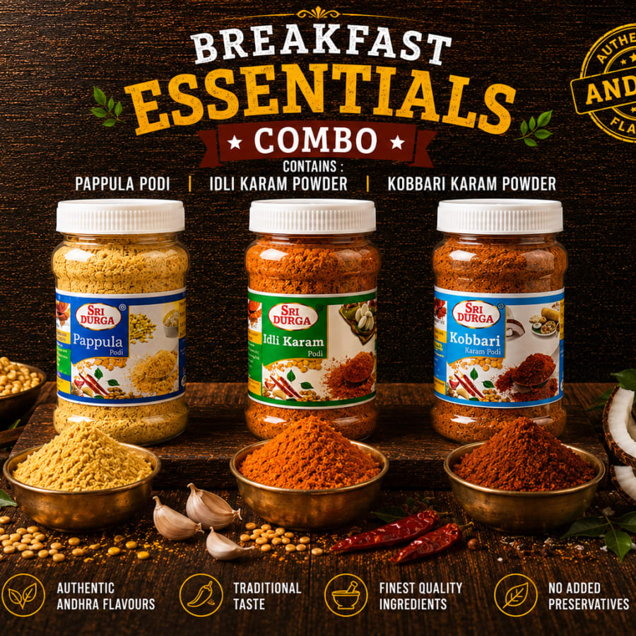 Breakfast Essentials Combo — Sri Durga Foods