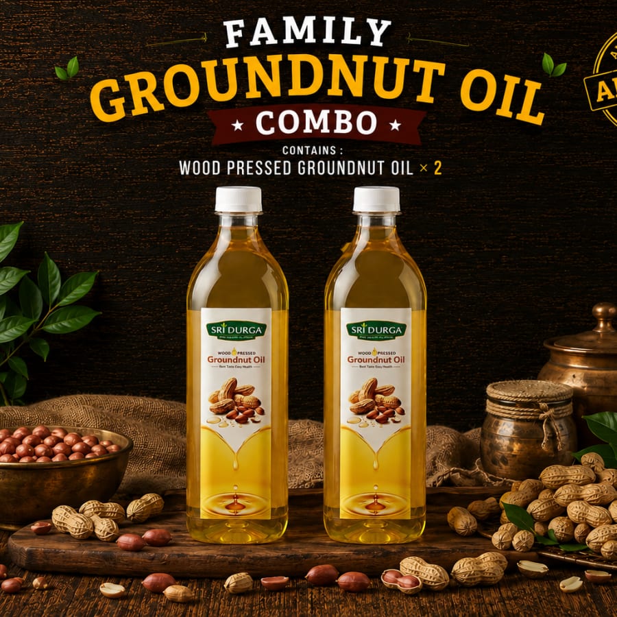 Family Groundnut Oil Combo — Sri Durga Foods