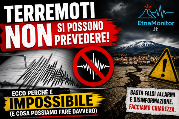 No, i terremoti non si possono prevedere: perché dirlo chiaramente può evitare panico e disinformazione