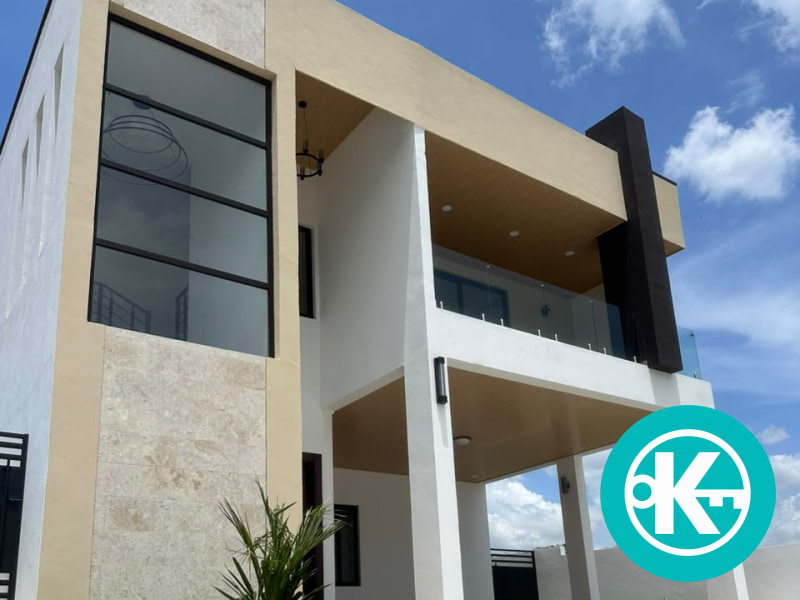 Fachada de Residencia en preventa en Ciudad Jaraguá en San Pedro Sula, Honduras