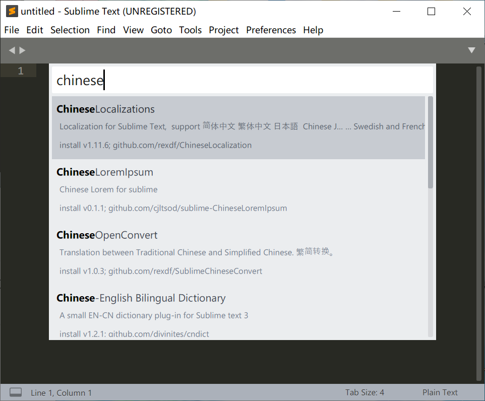 install ChineseLocalizations
