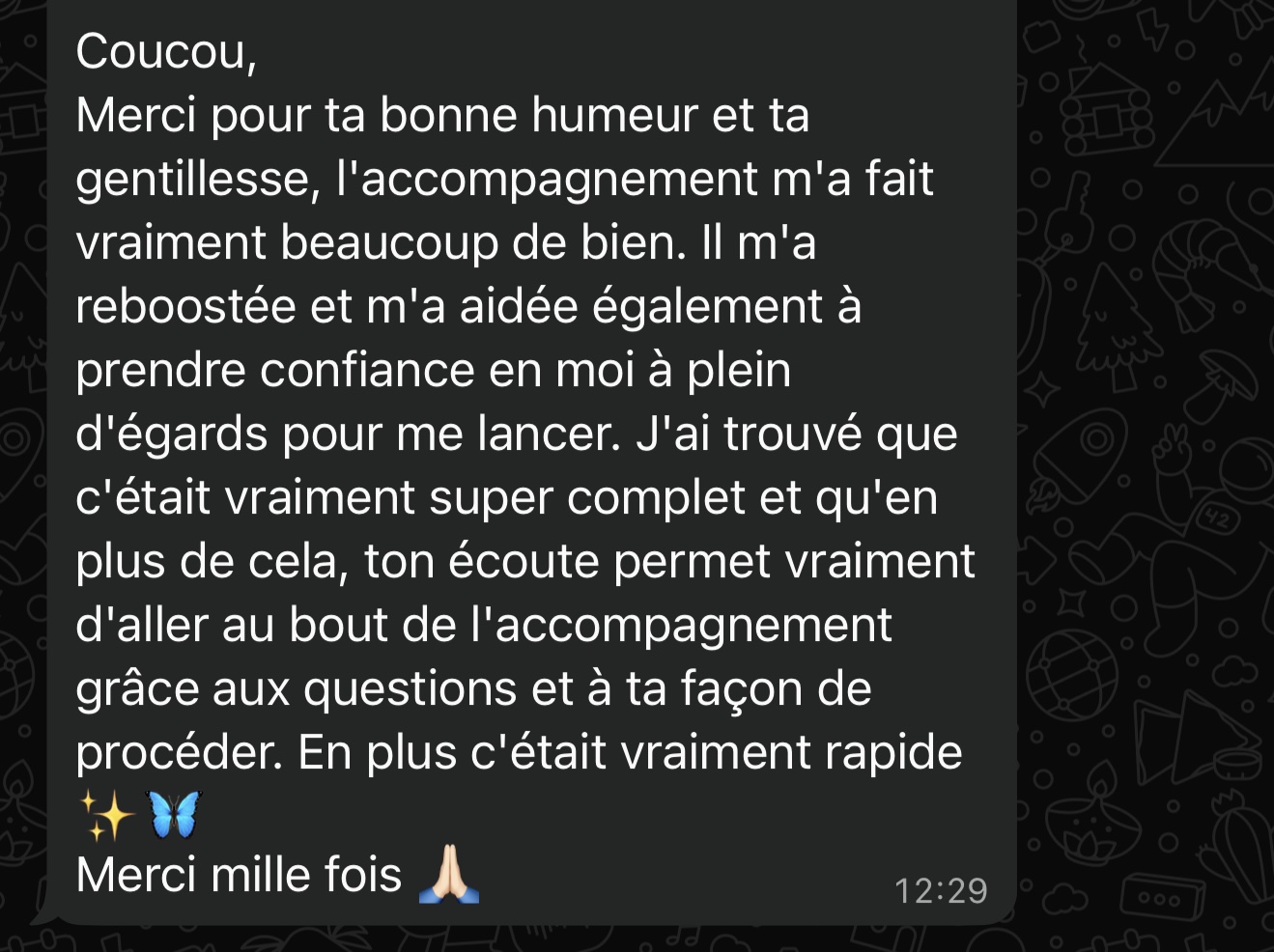 Témoignage avec échange