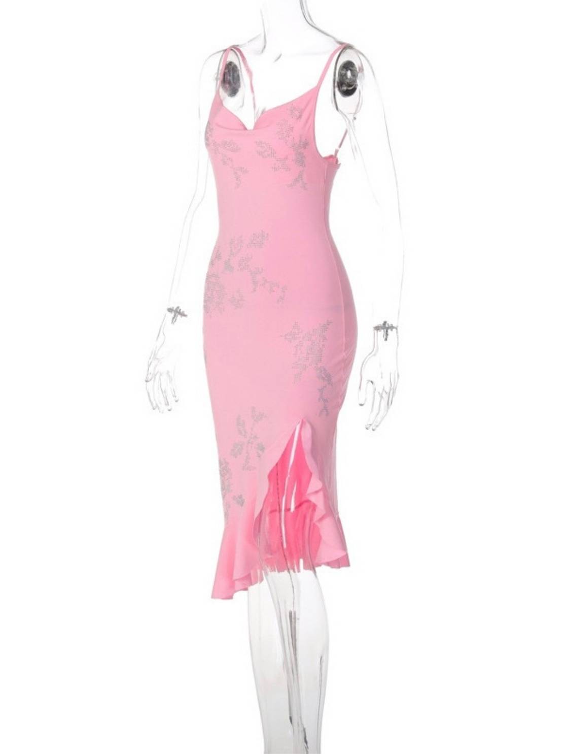 Radiant Diamond Pink Dress 